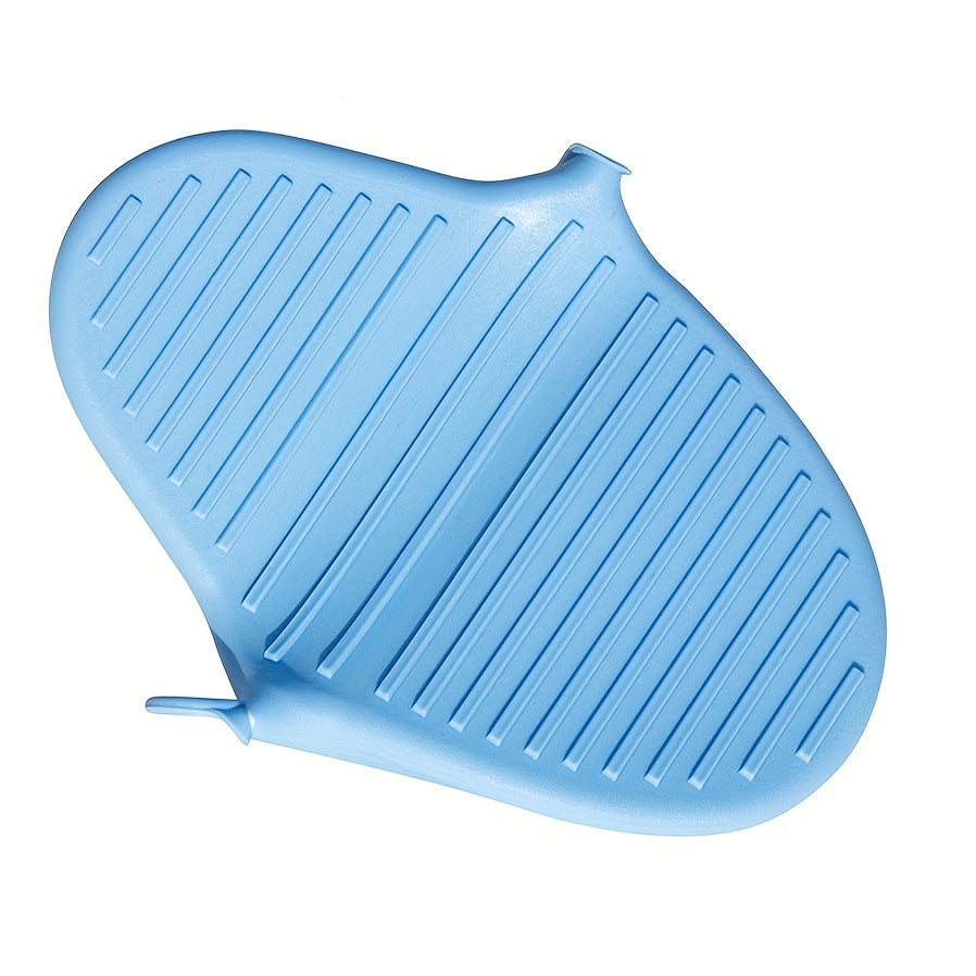 2 Pack Silicone Oven Mitts Pot Holders Sets for Kitchen Heat Resistant Small Kitchen Mittens Rubber Air Fryer Mitts Mini Pot Pinch Grip for Cooking & Baking