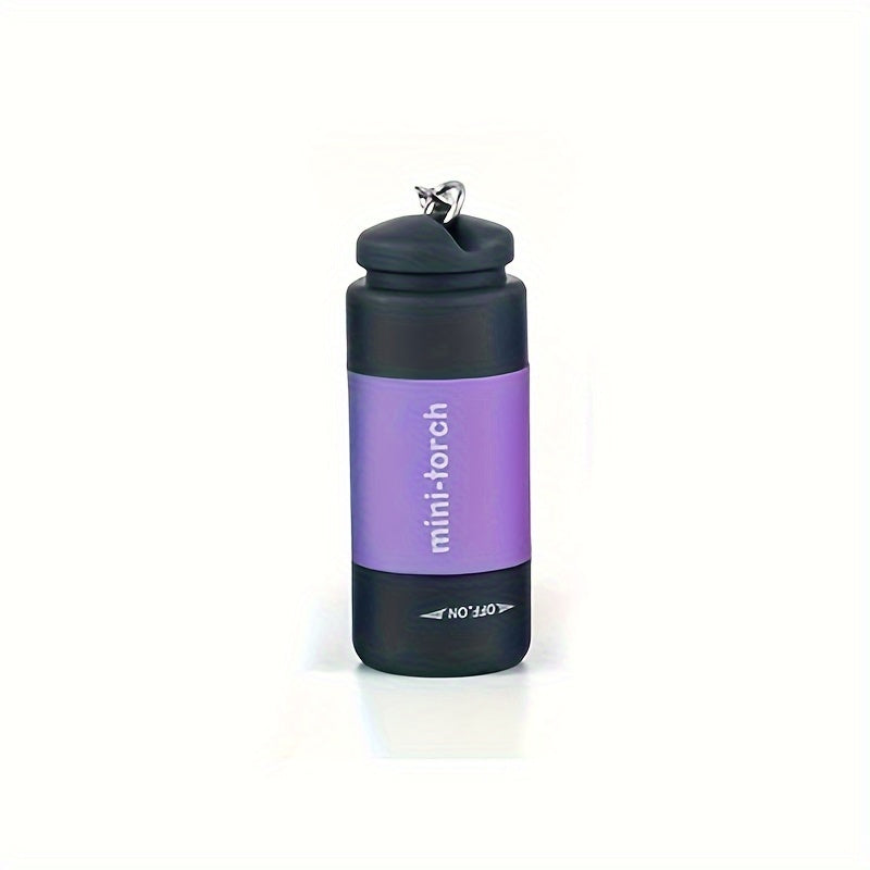 USB Rechargeable Portable Flashlight Keychain Mini Flashlight Camping Super Bright Light Outdoor Products