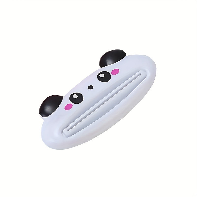 1pc Cartoon Animal Toothpaste Squeezer, 4 Cute Designs, Kids' Bathroom Accessories