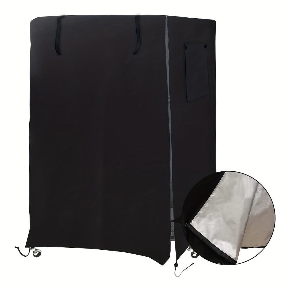 Fit "Good Night" Blackout Bird Cage Cover - Lightweight, Breathable Polyester with Privacy Protection for Small Pets, Ideal for Parrots & Small Animals, Bird Cage Accessories