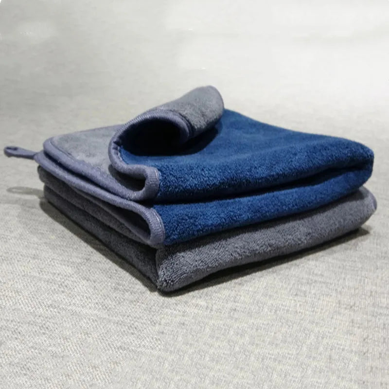 Coral fleece Car Cleaning Cloths, 800gsm Car Drying Towel Microfiber Cloth for Car and Home Polishing Washing and Detailing