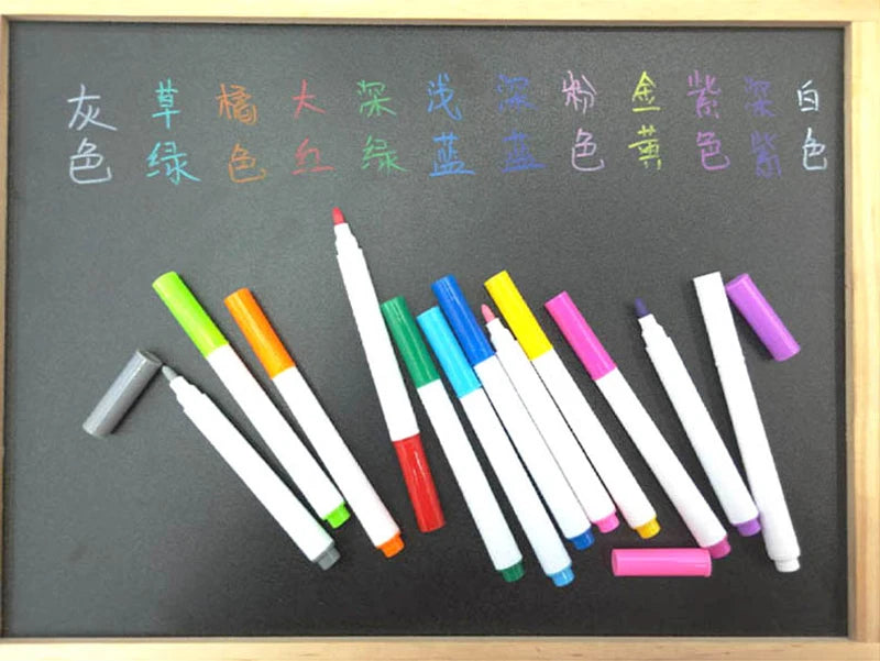 White Liquid Chalk Marker Set – 3/5/10/12pcs Erasable Pens for Glass, Chalkboards, Windows & Digital Blackboards