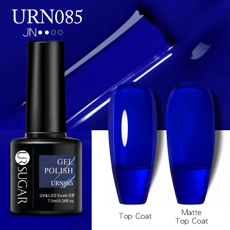 UR SUGAR Jelly Nail Extension Gel β Clear, Nude & Milky White Shades for Chic DIY Manicures