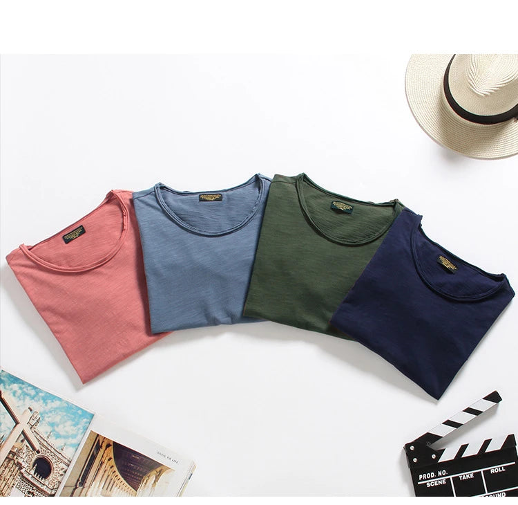Men’s Cotton Tee – Soft, Casual & Made for Summer Chill!