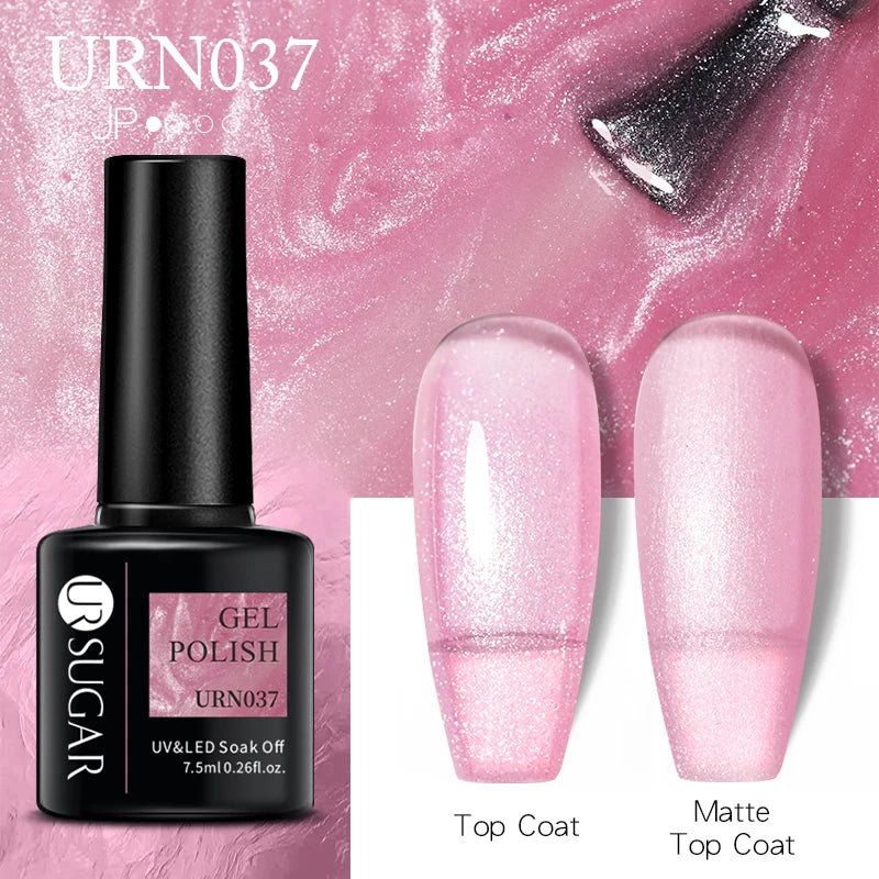 UR SUGAR Jelly Nail Extension Gel β Clear, Nude & Milky White Shades for Chic DIY Manicures
