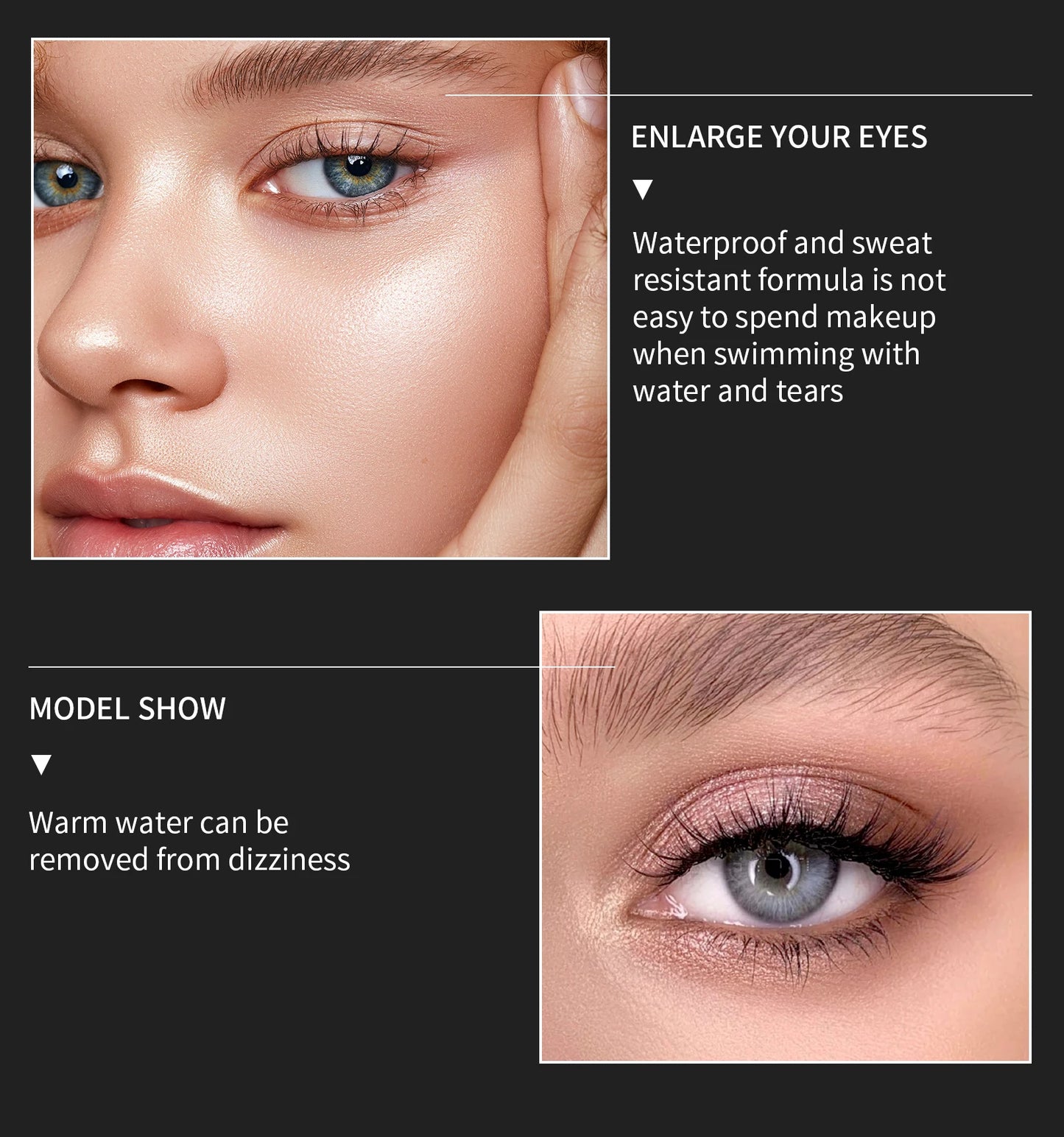 4d Waterproof Lash Mascara Encrypted Long-lasting Thick Curling Smudge-proof Large Eye Makeup Tools Durable Beauty Cosmetics