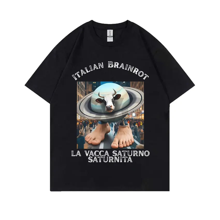 Italian Brainrot Funny Meme T-shirt Tralalero Tralala Tung Tung Tung Sahur Brr Brr Patapim Bombardiro Crocodilo Graphic T Shirts