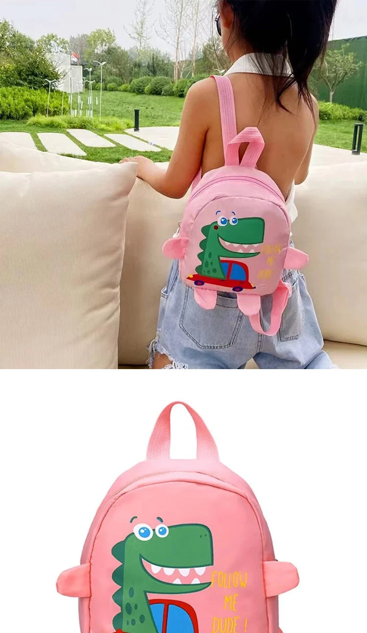 Cute Dino Kids Backpack – Safe, Fun & Ready for Preschool Adventures!