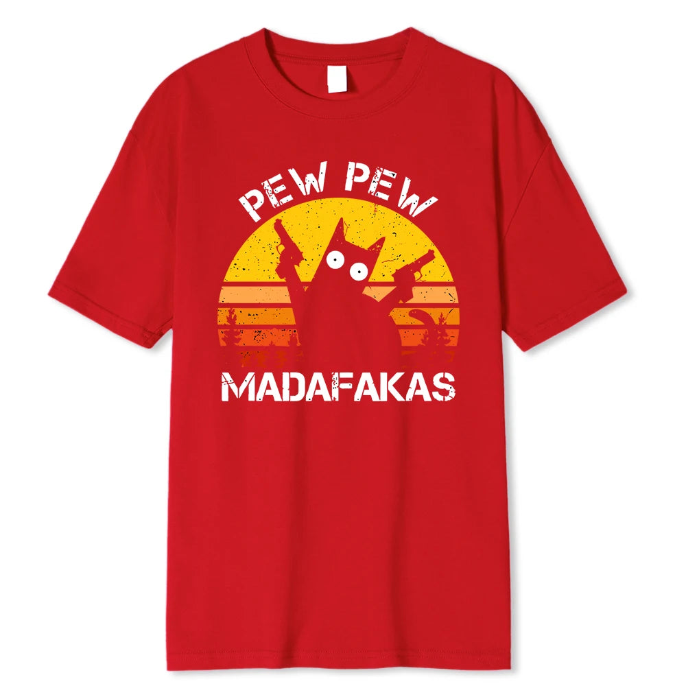 Pew Pew Cat Tee β Funny, Fierce & Street-Ready!