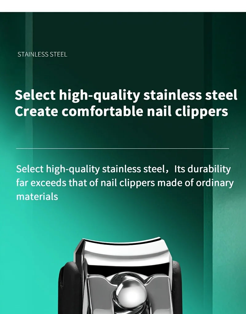Professional Nail Clipper β Heavy-Duty Grooming Tools for Men & Women