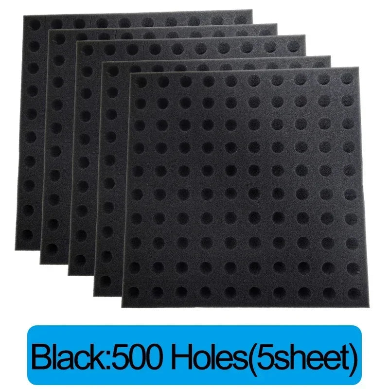 500/100Pcs Sponge Squares for Hydroponics Hydroponic Sponge Planting Tool Household Greenhouse Hydroponic Sponge Square Sponges