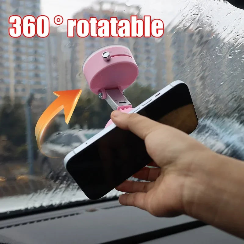 Stick Anywhere Vacuum Suction Phone Holder