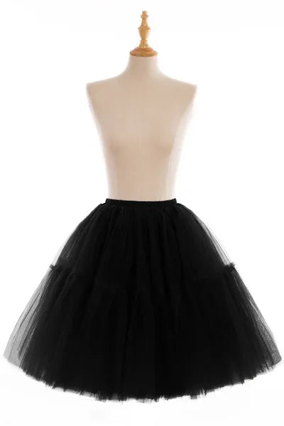 MisShow Women Tutu Short Skirt High Waist Mesh Soft Tulle Skirt Puffy Pettiskirt Prom Ball Gown Party Dance Tutu Dress