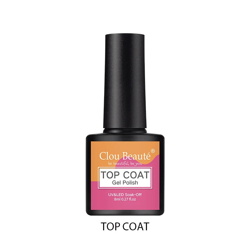 Clou Beaute Color Pop β 8ml Gel Varnish for Bold, Long-Lasting Nail Art (UV/LED Cure)