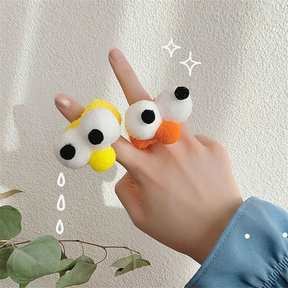 Funny Big-Eyed Hair Band β Cute & Stretchy Candy Colors for Kids!