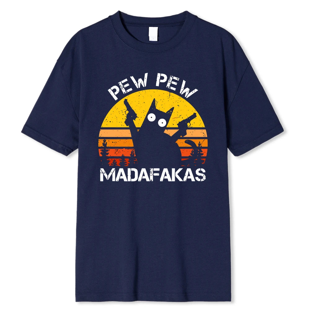 Pew Pew Cat Tee β Funny, Fierce & Street-Ready!