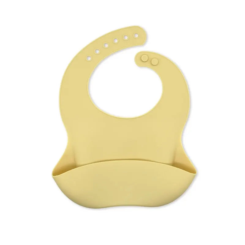 Cute Waterproof Baby Bib – Soft, Adjustable & Cartoon-Fun!