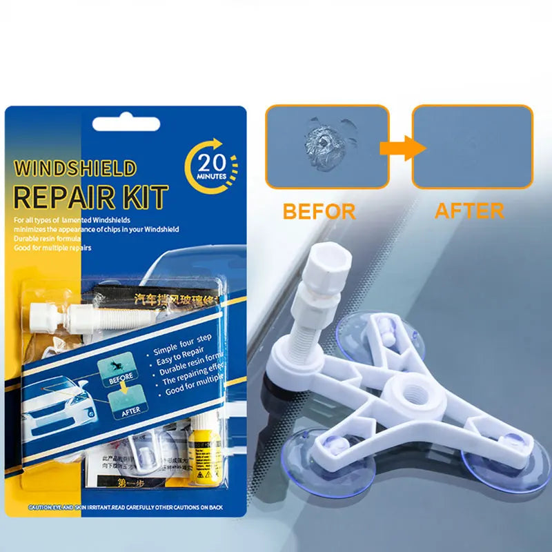 Windshield Repair Kits DIY Car Window Repair Tools Glass Scratch Windscreen Crack Restore Window Screen Polishing Car-Styling