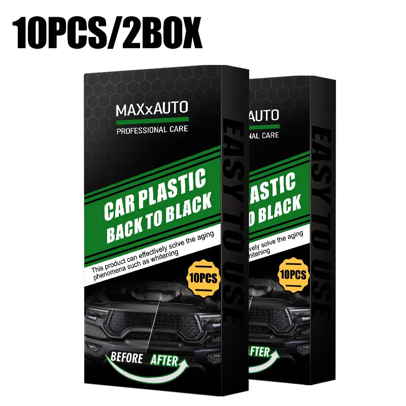 Car Plastic Restoration Coating Agent Car Plastics Restore Exterior Repair Clean Plastic Restoration Back To Black Gloss Shine