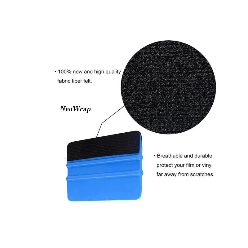 NeoWrap Car Vinyl Wrap Film Squeegee Resuable Felt Edge Scraper Auto Car Styling Sticker Window Tint Decal Applicator Tools