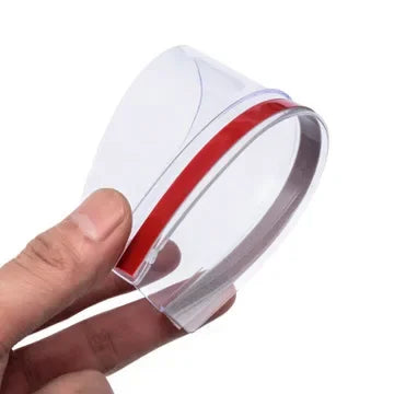 2Pcs Car Rearview Mirror Rain Eyebrow Visor Carbon Fiber Rear View Sun Visor Rainproof Blades Sticker Car Decor Accessories