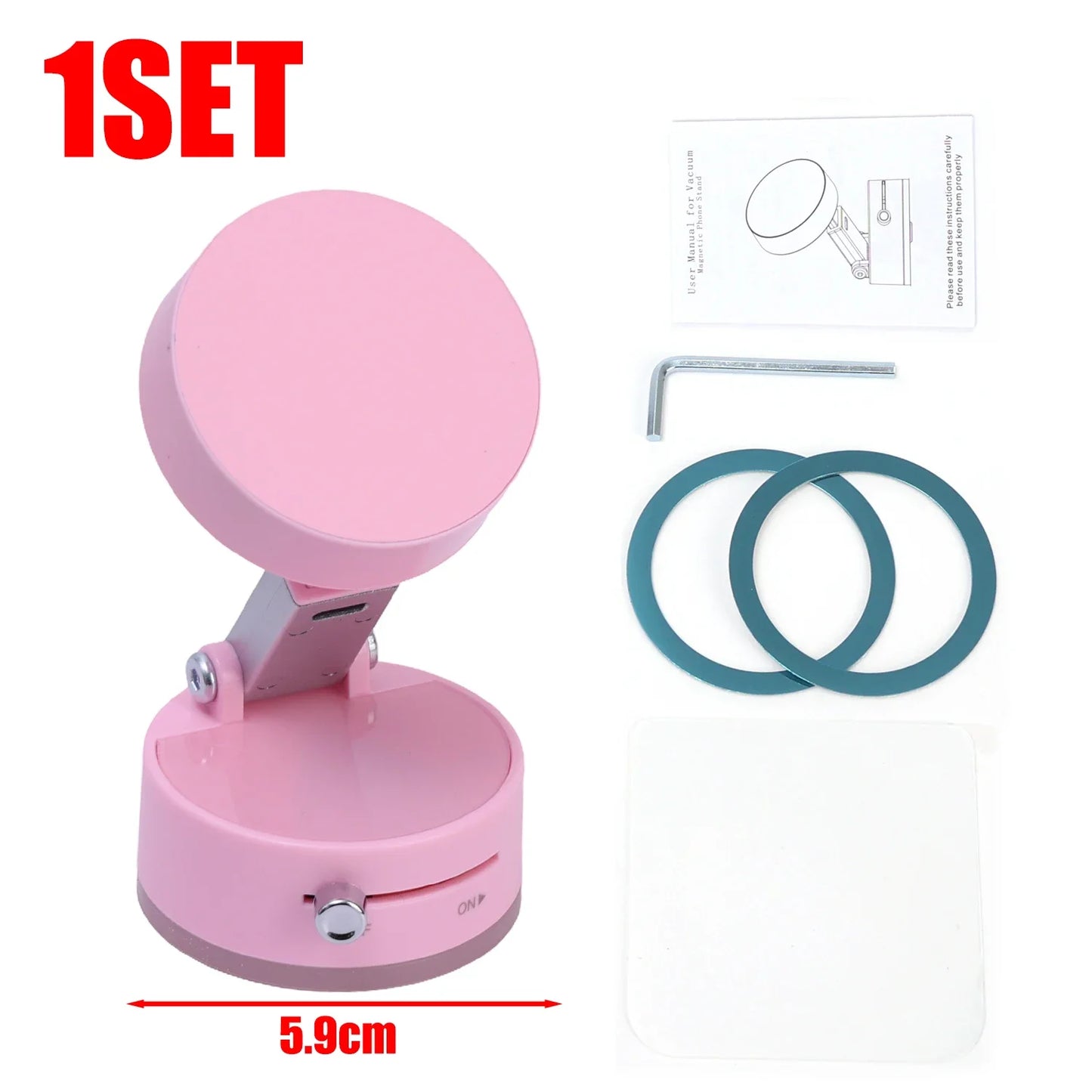 Stick Anywhere Vacuum Suction Phone Holder