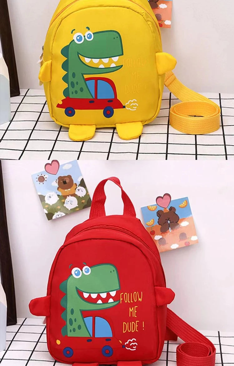 Cute Dino Kids Backpack – Safe, Fun & Ready for Preschool Adventures!