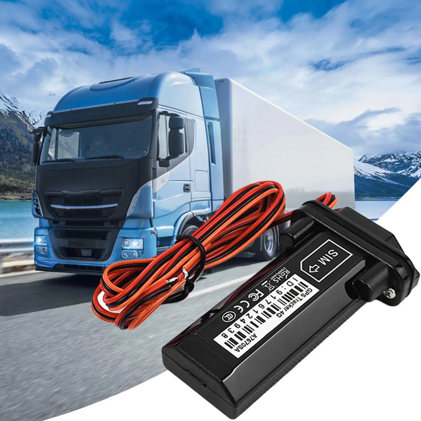 Car Tracker Waterproof Location Tracker Real-Time Vehicle Locator For Trailer Security Motorcycle Truck Taxi