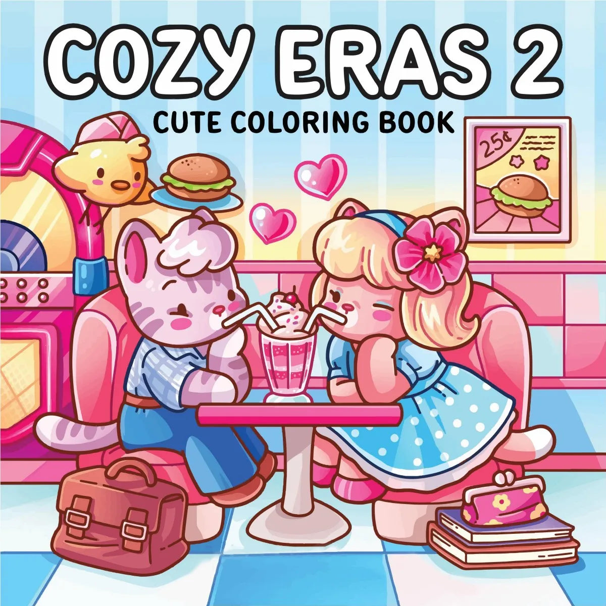 A bold and relaxing coloring book with fantastic patterns, parent-child home DIY interaction, stimulating creativity and fun