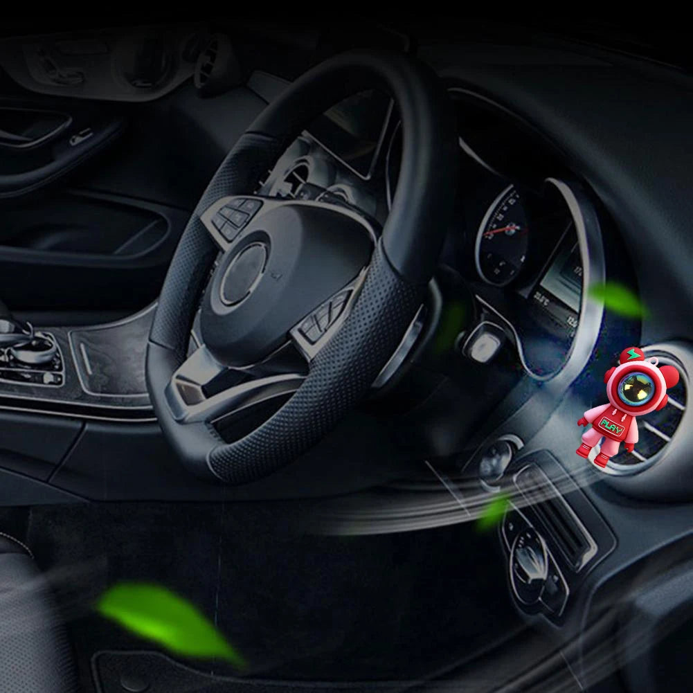 Car Air Freshener Cartoon Astronaut Air Outlet Cute Car Aroma Diffuser Funny Car Air Freshener Ornament Car Air Vent Accessories