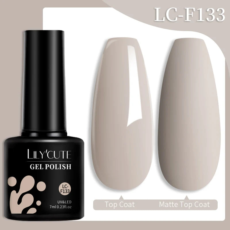 LILYCUTE Color Explosion β 184 Shades of Long-Lasting Gel Polish with Red Glitter Magic