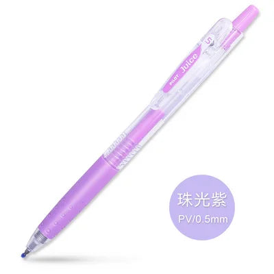 1pcs Pilot Juice Gel Pen Colorful 0.5mm Kawaii Jel Kalem Canetas Coloridas Pilot Pen School Supplies Stationery LJU-10F