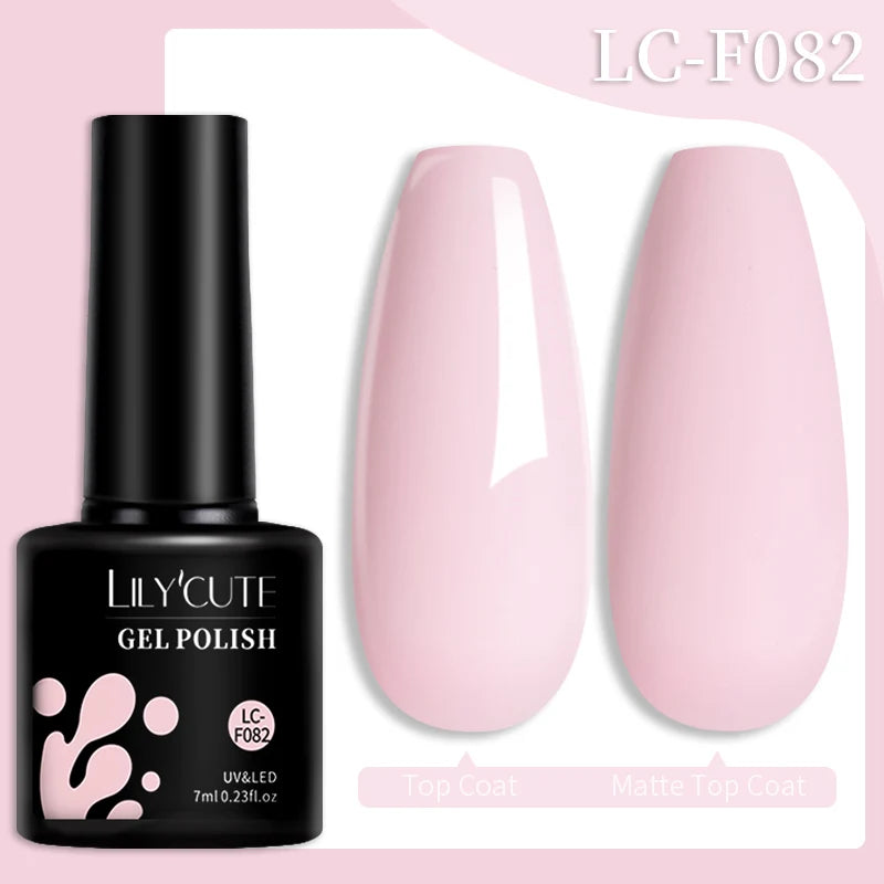 LILYCUTE Color Explosion β 184 Shades of Long-Lasting Gel Polish with Red Glitter Magic