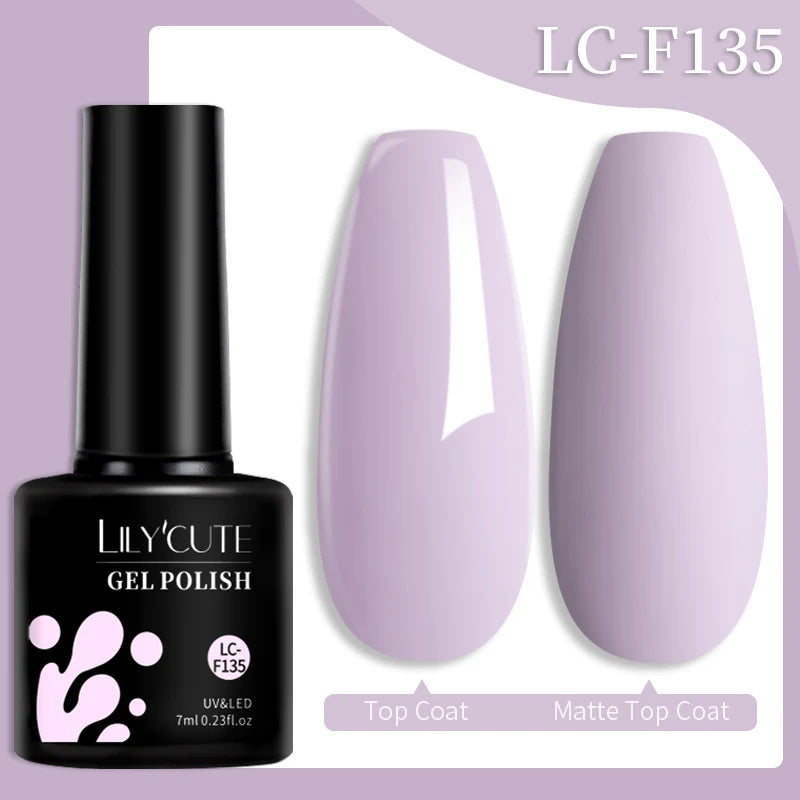 LILYCUTE Color Explosion β 184 Shades of Long-Lasting Gel Polish with Red Glitter Magic