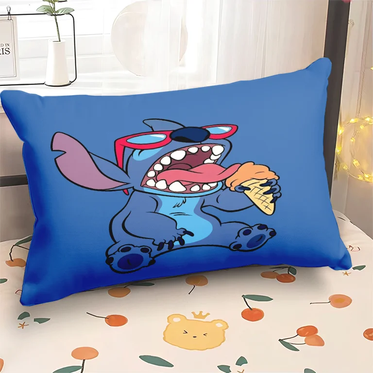Kawaii Stitch Pillowcase Home Room Decoration Bed Pillow Case Living room sofa Cushion Cover 30x50 40x60 50x70cm