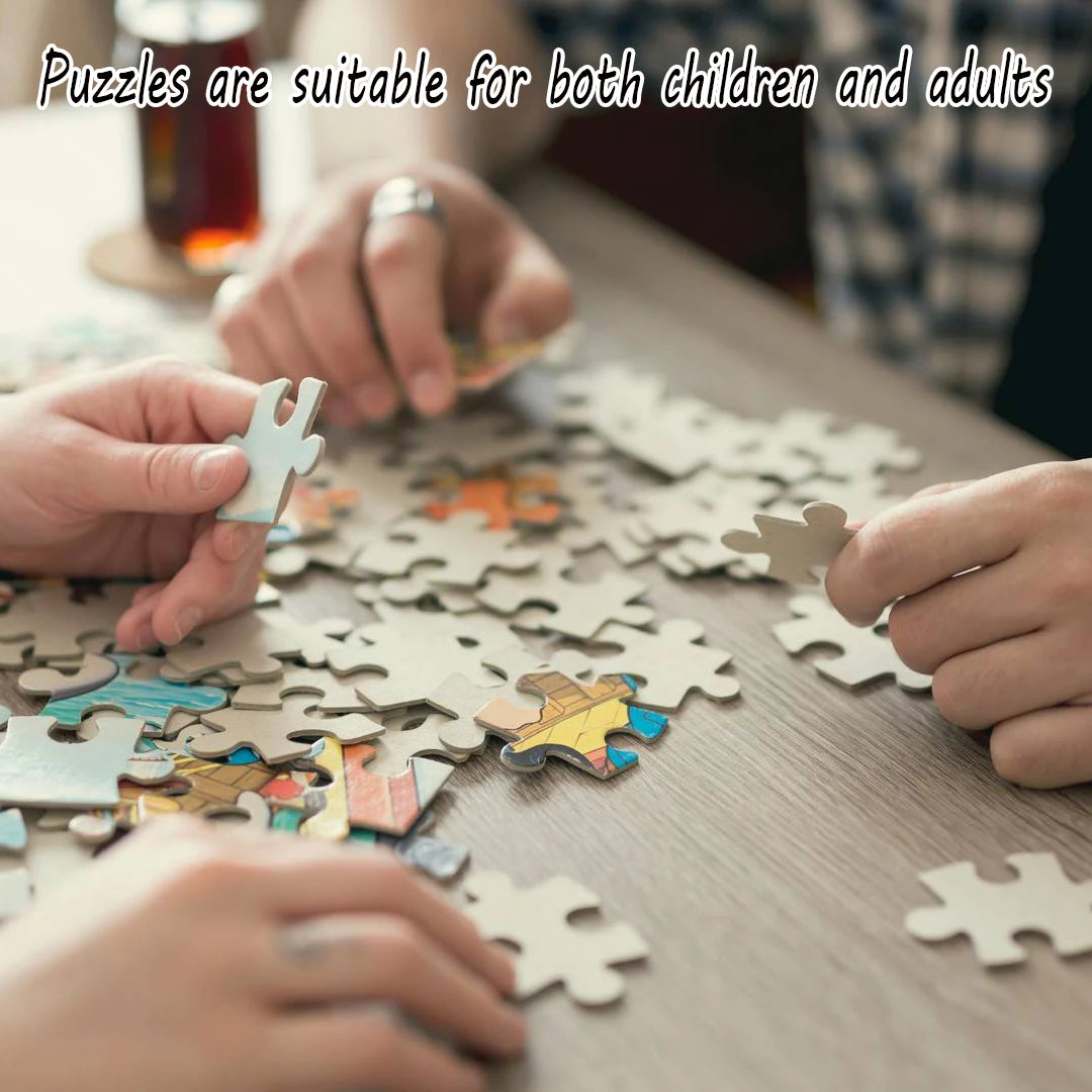 Photo Custom Puzzle 108/200/300/500/1000 Pcs Personalized Customized Jigsaw Puzzle for Children's Educational Toys Adults Gifts