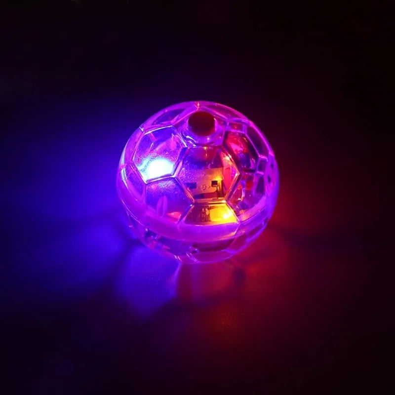 Cat Transparent Glowing Ball Toy Flashing Interactive LED Touch Activated Glowing Ball Suitable Kitten Puppy Running Exercise