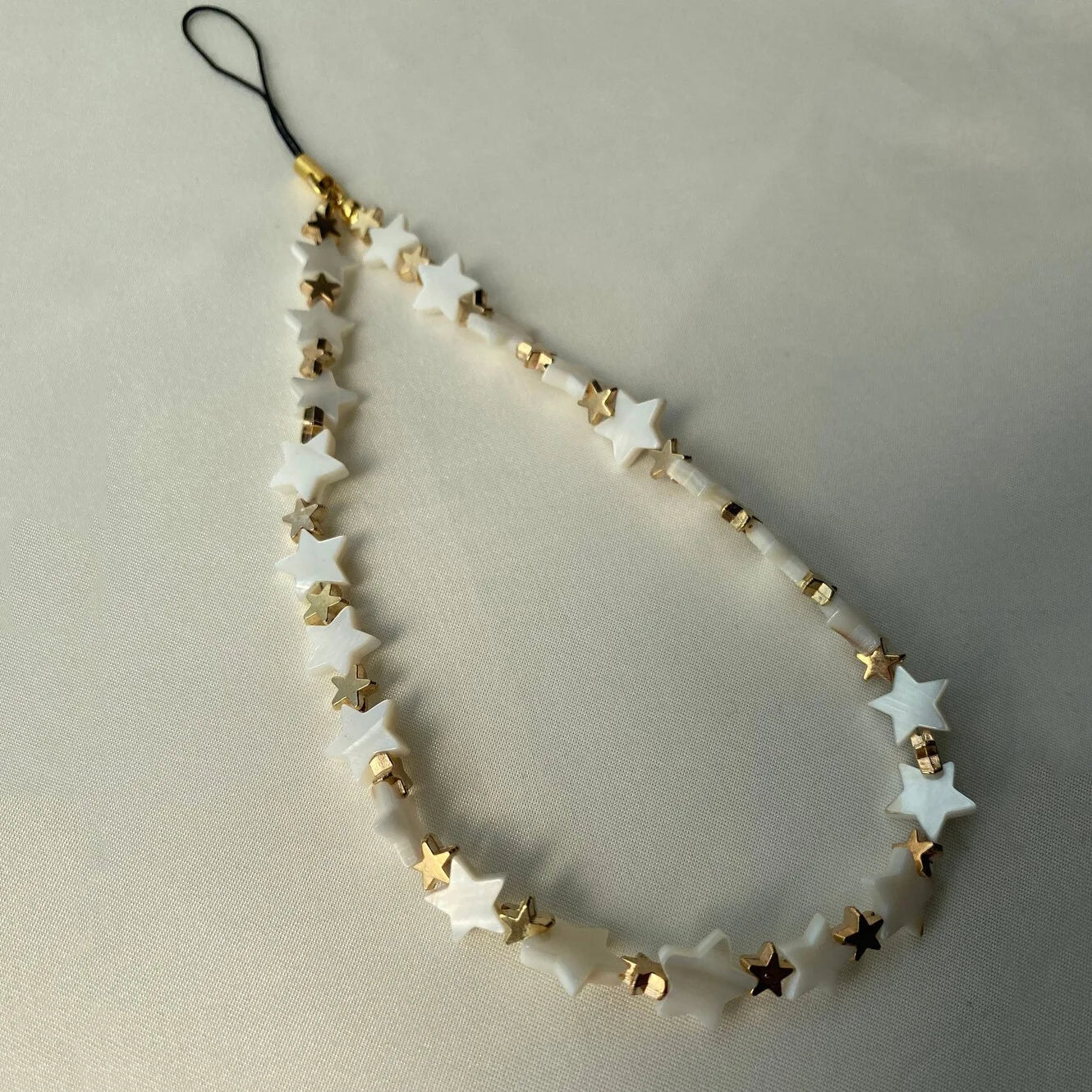 Heart Shell Bead Phone Chain Anti-Loss Charm Strap Keychain Lanyard Pendant Ins Bag Camera Decoration For Woman Girl