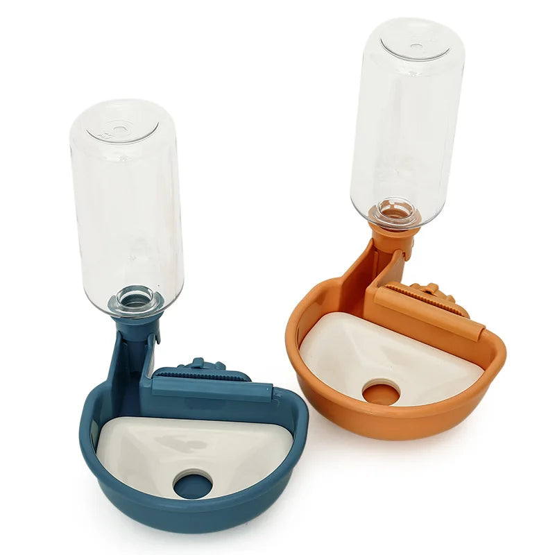 Automatic Pet Bowls Cat Cage Hanging Water Bottle Dispenser Bowl For Puppy Cats Rabbit Dog Feeding Product Pet Supplies