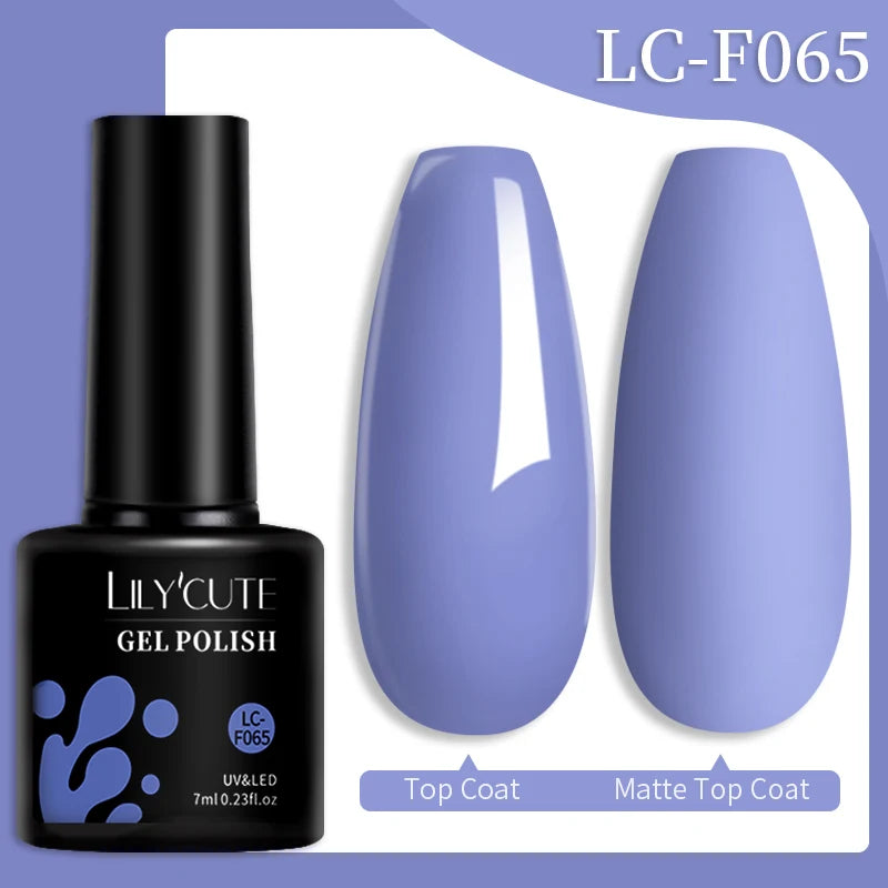 LILYCUTE Color Explosion β 184 Shades of Long-Lasting Gel Polish with Red Glitter Magic