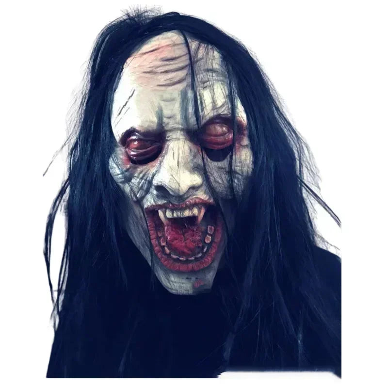Halloween Horror Mask Zombie Latex Masks Party Cosplay Bloody Disgusting Rot Face Scary Masque Masquerade Mascara Terror Masker