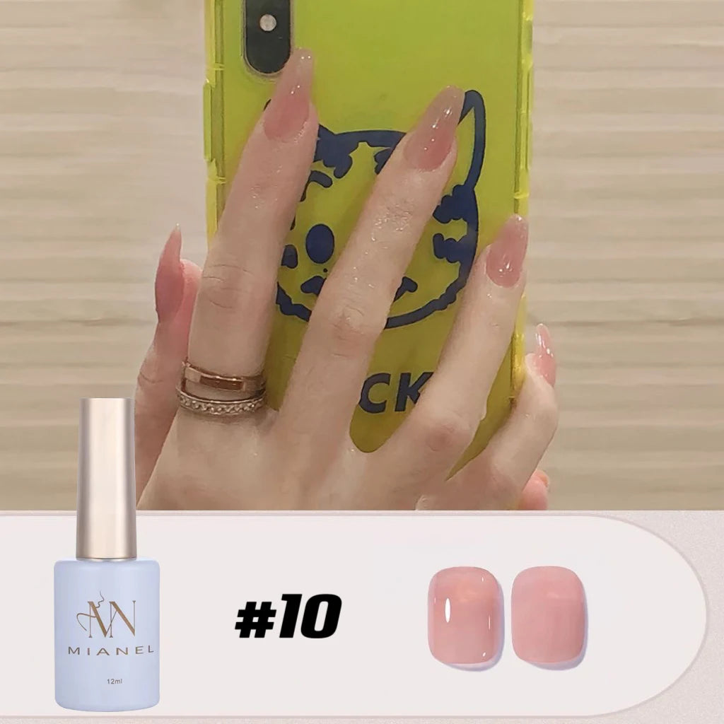 MIANEL 3-in-1 Gel Nail Polish β One-Step Formula for Vibrant Summer Nails