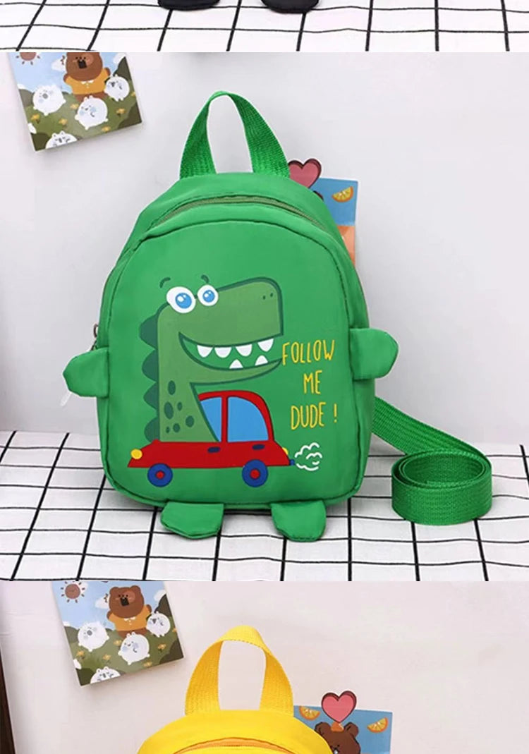 Cute Dino Kids Backpack – Safe, Fun & Ready for Preschool Adventures!