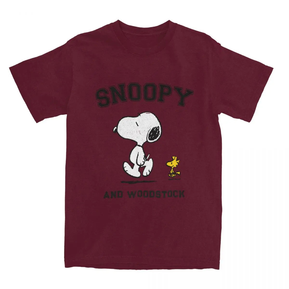 Snoopy And Charlie Brown for Men Women T Shirts Peanuts Merch Leisure Tee Shirt T-Shirt Pure Cotton Classic Clothing