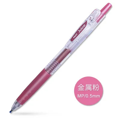 1pcs Pilot Juice Gel Pen Colorful 0.5mm Kawaii Jel Kalem Canetas Coloridas Pilot Pen School Supplies Stationery LJU-10F