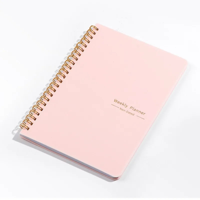 2024 Weekly Planner Agenda A5 Notebook Planner Pouch 52 Weeks Planner Schedules Stationery School Office Supplies Stationery
