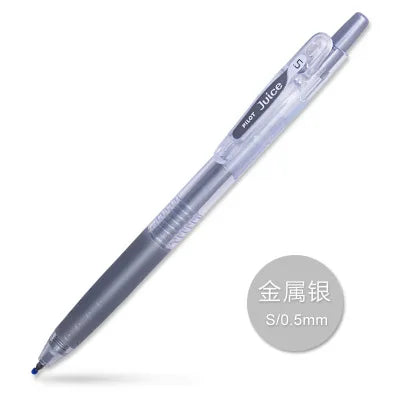 1pcs Pilot Juice Gel Pen Colorful 0.5mm Kawaii Jel Kalem Canetas Coloridas Pilot Pen School Supplies Stationery LJU-10F
