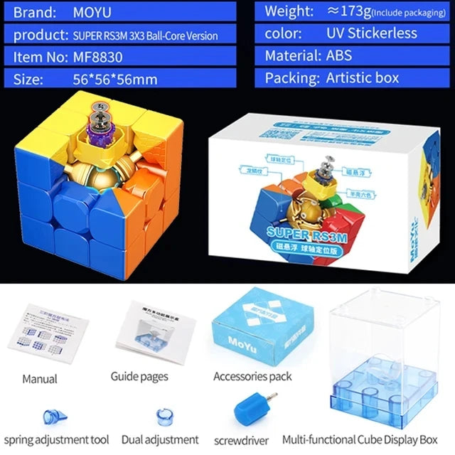 Speed Cube Galaxy – MOYU RS Magnetic Series with Pyramid, Skewb & More