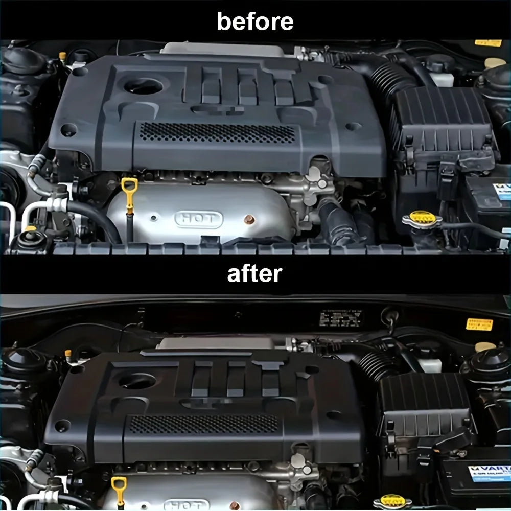 Car Engine Restorer Back To Black Gloss Car Plastic Polishing Parts Restorer - Enhances Shine & Protection Engine Polish Coating