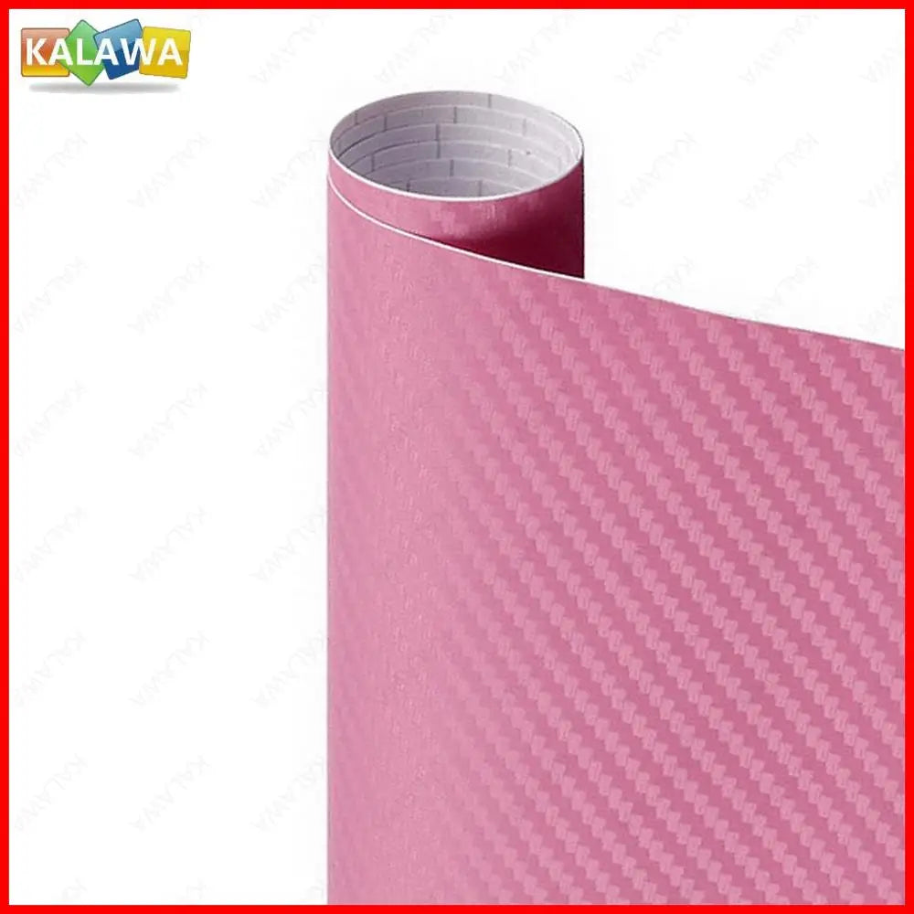 Multiple Size 3D Carbon Fiber Vinyl Wrap Furniture Film Car Sticker Motorcycle Decal Automobile Styling Black White Silver Tube